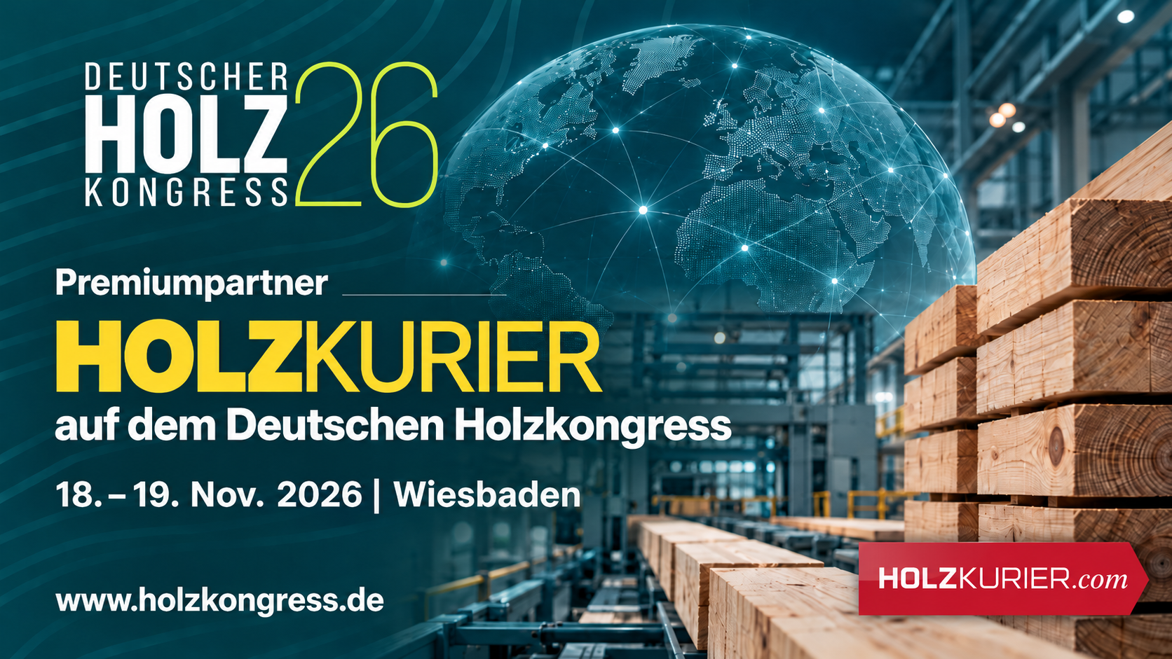 Deutscher Holzkongress 2026 in der Holzindustrie